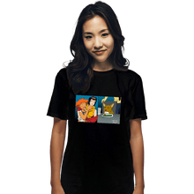 Load image into Gallery viewer, Secret_Shirts T-Shirts, Unisex / Small / Black Women Yelling At Data Dog