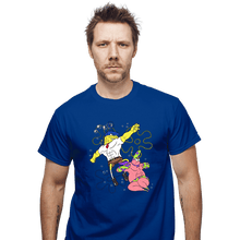 Load image into Gallery viewer, Daily_Deal_Shirts T-Shirts, Unisex / Small / Royal Blue Sponge Knight Returns