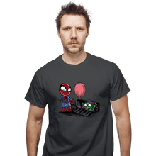 Load image into Gallery viewer, Daily_Deal_Shirts T-Shirts, Unisex / Small / Charcoal Spider IT