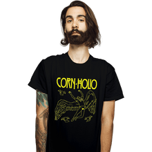 Load image into Gallery viewer, Shirts T-Shirts, Unisex / Small / Black Corn Holio