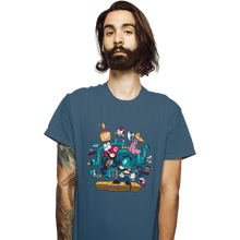 Load image into Gallery viewer, Daily_Deal_Shirts T-Shirts, Unisex / Small / Indigo Blue The Plumber Brothers