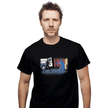 Load image into Gallery viewer, Shirts T-Shirts, Unisex / Small / Black Into the Bat-Verse