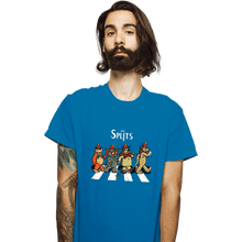 Load image into Gallery viewer, Secret_Shirts T-Shirts, Unisex / Small / Sapphire The Splits