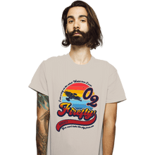 Load image into Gallery viewer, Secret_Shirts T-Shirts, Unisex / Small / Sand A Leaf On The Wind