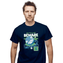 Load image into Gallery viewer, Shirts T-Shirts, Unisex / Small / Navy Beware Of Chomp Chomp