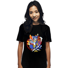 Load image into Gallery viewer, Secret_Shirts T-Shirts, Unisex / Small / Black Dino Planet