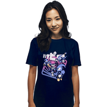 Load image into Gallery viewer, Secret_Shirts T-Shirts, Unisex / Small / Navy Happy Attack