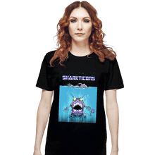 Load image into Gallery viewer, Secret_Shirts T-Shirts, Unisex / Small / Black Sharkticons!