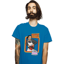 Load image into Gallery viewer, Shirts T-Shirts, Unisex / Small / Sapphire Happy Birthday!