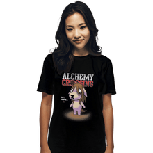 Load image into Gallery viewer, Shirts T-Shirts, Unisex / Small / Black Real Crossing