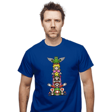 Load image into Gallery viewer, Secret_Shirts T-Shirts, Unisex / Small / Royal Blue Totem Of Heroes