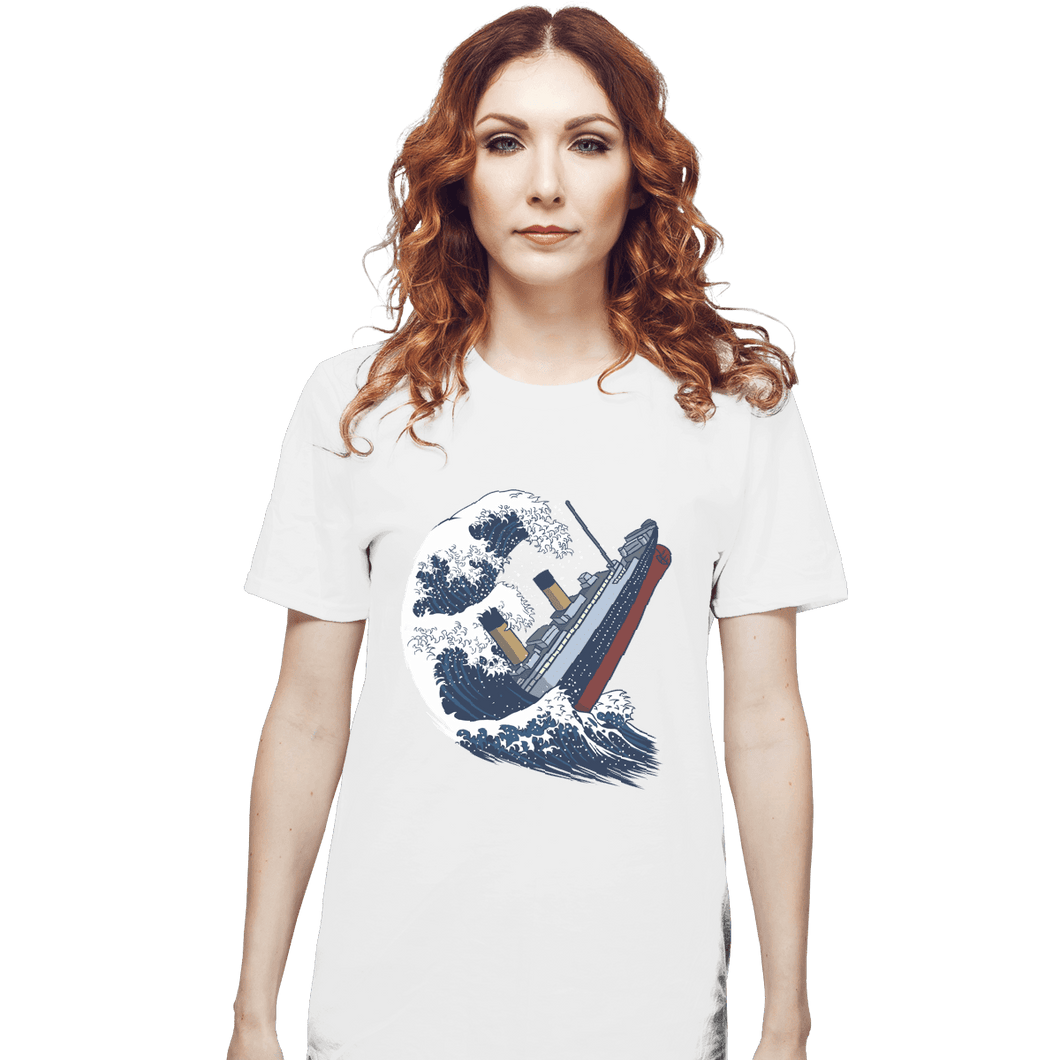 Shirts T-Shirts, Unisex / Small / White The Wave Titanic