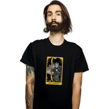 Load image into Gallery viewer, Shirts T-Shirts, Unisex / Small / Black Tarot The Hermit