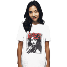 Load image into Gallery viewer, Daily_Deal_Shirts T-Shirts, Unisex / Small / White Slayer Buffy