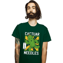 Load image into Gallery viewer, Shirts T-Shirts, Unisex / Small / Forest Cactuar
