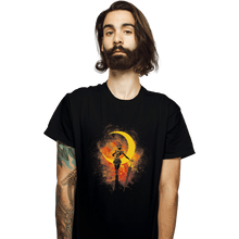 Load image into Gallery viewer, Shirts T-Shirts, Unisex / Small / Black Sailor Galaxia Art