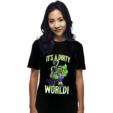 Load image into Gallery viewer, Daily_Deal_Shirts T-Shirts, Unisex / Small / Black Cute But Dirty