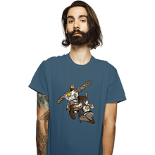 Load image into Gallery viewer, Secret_Shirts T-Shirts, Unisex / Small / Indigo Blue The Dark King