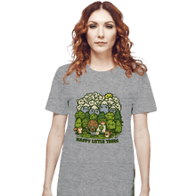 Load image into Gallery viewer, Daily_Deal_Shirts T-Shirts, Unisex / Small / Sports Grey Happy Trees