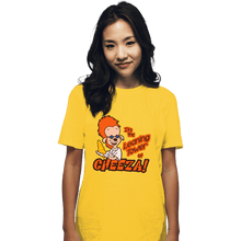 Load image into Gallery viewer, Shirts T-Shirts, Unisex / Small / Daisy Leaning Power Of Cheeza