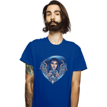 Load image into Gallery viewer, Daily_Deal_Shirts T-Shirts, Unisex / Small / Royal Blue The Goth Bride