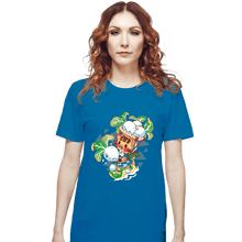 Load image into Gallery viewer, Shirts T-Shirts, Unisex / Small / Sapphire Stalk Girl