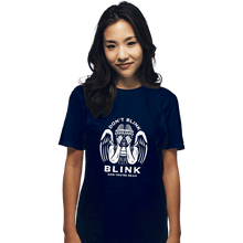 Load image into Gallery viewer, Secret_Shirts T-Shirts, Unisex / Small / Navy Don't Blink, Blink And You're...