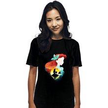 Load image into Gallery viewer, Secret_Shirts T-Shirts, Unisex / Small / Black Ariel Shadows