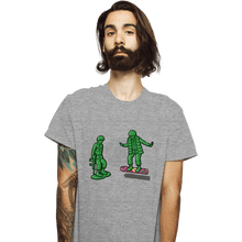 Load image into Gallery viewer, Shirts T-Shirts, Unisex / Small / Sports Grey Back Toy The Future