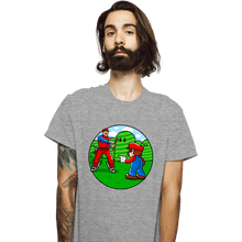 Load image into Gallery viewer, Secret_Shirts T-Shirts, Unisex / Small / Sports Grey Two Marios