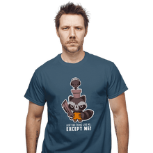 Load image into Gallery viewer, Shirts T-Shirts, Unisex / Small / Indigo Blue Galaxy Pair