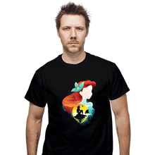 Load image into Gallery viewer, Daily_Deal_Shirts T-Shirts, Unisex / Small / Black Ariel Shadow
