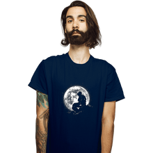 Load image into Gallery viewer, Daily_Deal_Shirts T-Shirts, Unisex / Small / Navy Moonlight Iron