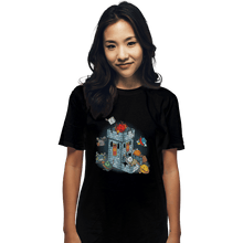 Load image into Gallery viewer, Shirts T-Shirts, Unisex / Small / Black Dice Tower