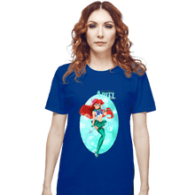 Load image into Gallery viewer, Secret_Shirts T-Shirts, Unisex / Small / Royal Blue Sailor Ariel