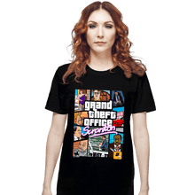 Load image into Gallery viewer, Shirts T-Shirts, Unisex / Small / Black Grand Theft Office