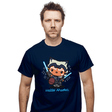 Load image into Gallery viewer, Shirts T-Shirts, Unisex / Small / Navy Hello Ahsoka