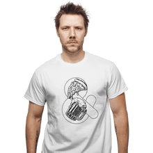 Load image into Gallery viewer, Shirts T-Shirts, Unisex / Small / White Pizza and Beer
