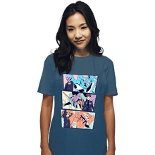 Load image into Gallery viewer, Daily_Deal_Shirts T-Shirts, Unisex / Small / Indigo Blue Eva Kids