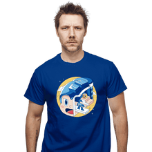 Load image into Gallery viewer, Shirts T-Shirts, Unisex / Small / Royal Blue The Blue Bomber Head