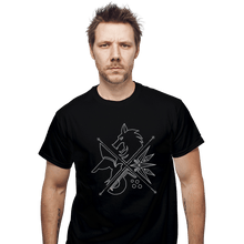 Load image into Gallery viewer, Shirts T-Shirts, Unisex / Small / Black Minimal Witcher