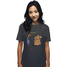 Load image into Gallery viewer, Shirts T-Shirts, Unisex / Small / Charcoal Trench Coat