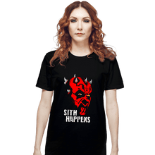 Load image into Gallery viewer, Secret_Shirts T-Shirts, Unisex / Small / Black Sith Happens