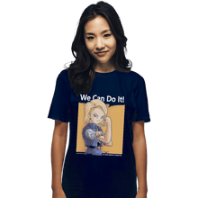 Load image into Gallery viewer, Secret_Shirts T-Shirts, Unisex / Small / Navy C18 Can Do It
