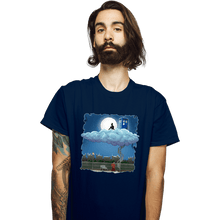 Load image into Gallery viewer, Shirts T-Shirts, Unisex / Small / Navy Above The Clouds