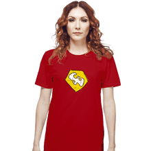 Load image into Gallery viewer, Secret_Shirts T-Shirts, Unisex / Small / Red Dove Of Peace