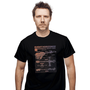 Shirts T-Shirts, Unisex / Small / Black Event Horizon Specs