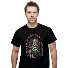Load image into Gallery viewer, Daily_Deal_Shirts T-Shirts, Unisex / Small / Black Sleigh Bells Ring