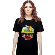 Load image into Gallery viewer, Daily_Deal_Shirts T-Shirts, Unisex / Small / Black Plant Upside Down