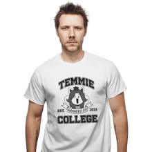Load image into Gallery viewer, Shirts T-Shirts, Unisex / Small / White Temmie College
